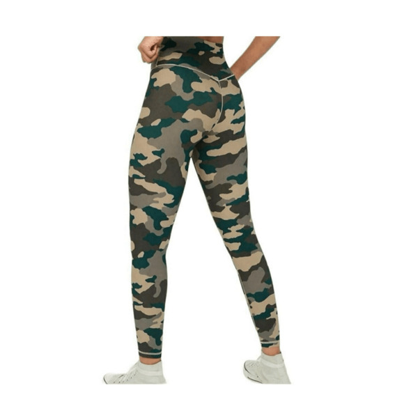 Aerie Camo Real Me High Waisted Crossover Legging Size Small NWT Green - Picture 2 of 8